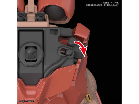 Bandai HGUC Messer Type-F01 1/144 Gunpla plastikinis surenkamas modelis