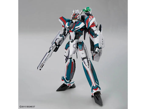 Bandai HG VF-31S Siegfried 1/100 plastikinis modelis su stovu ir lipdukais