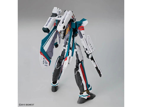 Bandai HG VF-31S Siegfried 1/100 plastikinis modelis su stovu ir lipdukais
