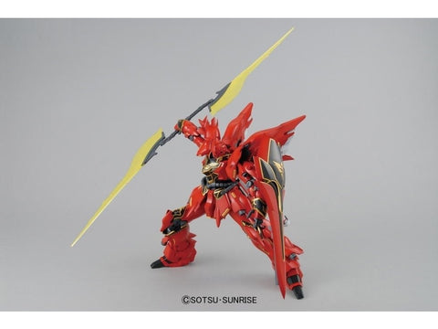 Bandai MG MSN-06S Sinanju 1/100 Master Grade Gunpla modelis