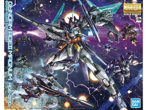 Gunpla modelis MG Gundam Age II Magnum Build Divers Bandai 1/100 57065
