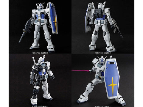 Gunpla modelis MG RX-78-3 Gundam Ver.2.0 Bandai 1/100 63525