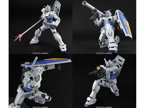 Gunpla modelis MG RX-78-3 Gundam Ver.2.0 Bandai 1/100 63525