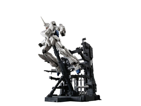 Gunpla modelis MG RX-0 Unicorn Gundam Screen Image su MS Cage 1/100 67230