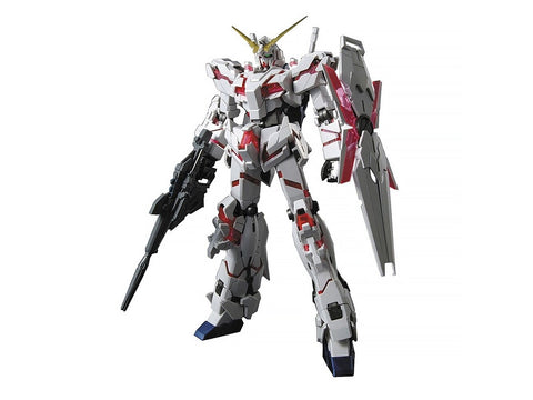 Gunpla modelis MG RX-0 Unicorn Gundam Screen Image su MS Cage 1/100 67230