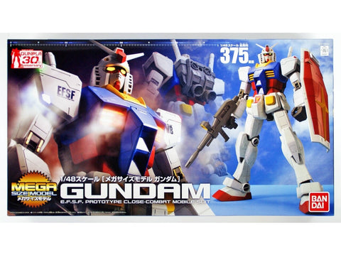 Bandai RX-78-2 Gundam 1/48 Gunpla plastikinis surinkimo rinkinys