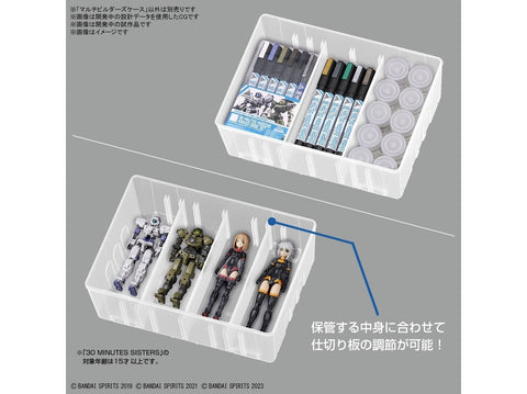 Bandai Multi Builders Case modelių ir įrankių dėtuvė 65632
