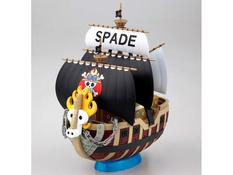 Bandai One Piece Grand Ship Spade Pirates surenkamas laivo modelis