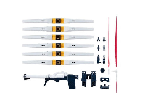Bandai Gunpla 19 papildomų dalių rinkinys – Fin Funnel priedai modeliams