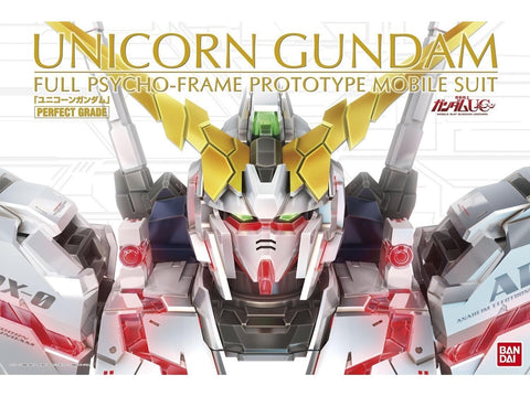 Bandai Perfect Grade RX-0 Unicorn Gundam 1/60 Gunpla – plastikinis modelis