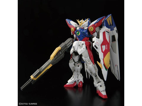 Bandai RG Wing Gundam Zero TV 1/144 plastikinis Gunpla rinkinys