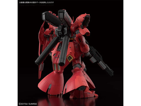 Bandai RG Sazabi MSN-04 1/144 Gunpla – plastikinis surinkimo rinkinys