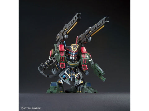 Bandai SDW Heroes Sergeant Verde Buster Gundam DX – surenkamas Gunpla rinkinys
