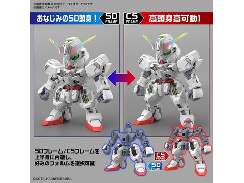 Bandai SD Cross Silhouette Gundam Calibarn – Gunpla rinkinys