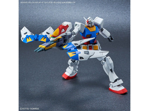 Bandai SD EX Wing Gundam Zero Gunpla plastikinis surinkimo rinkinys