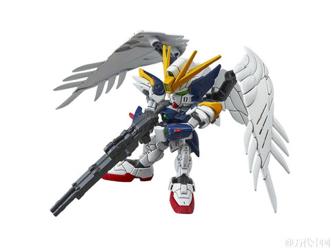 Bandai SD EX-Standard Wing Gundam Zero EW plastikinis Gunpla rinkinys