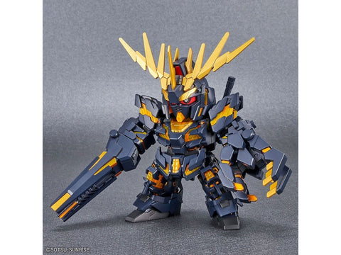 Bandai SD Gundam CS Unicorn 02 Banshee Destroy Mode + Norn Gunpla rinkinys