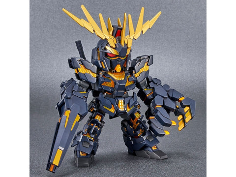 Bandai SD Gundam CS Unicorn 02 Banshee Destroy Mode + Norn Gunpla rinkinys