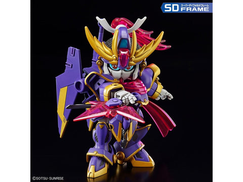 Bandai SD Gundam Cross Silhouette F-Kunoichi Kai surenkamas Gunpla modelis
