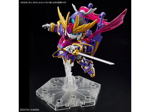 Bandai SD Gundam Cross Silhouette F-Kunoichi Kai surenkamas Gunpla modelis