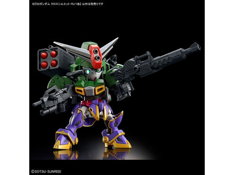 Bandai SD Gundam Cross Silhouette F-Kunoichi Kai surenkamas Gunpla modelis
