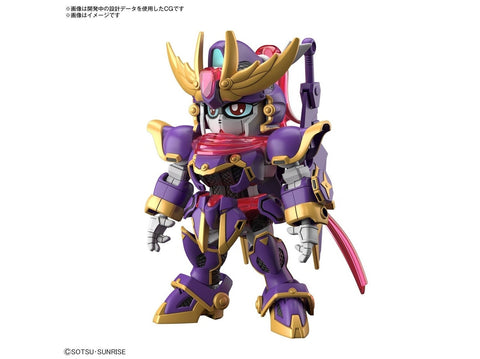 Bandai SD Gundam Cross Silhouette F-Kunoichi Kai surenkamas Gunpla modelis