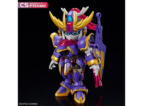Bandai SD Gundam Cross Silhouette F-Kunoichi Kai surenkamas Gunpla modelis