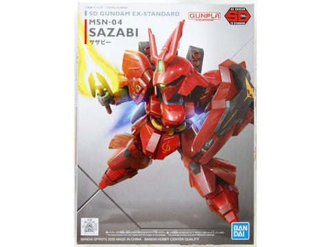 Bandai SD Gundam EX-Standard Sazabi plastikinis modelis