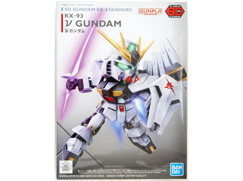 Bandai SD Gundam EX-Standard RX-93 Nu Gundam plastikinis rinkinys