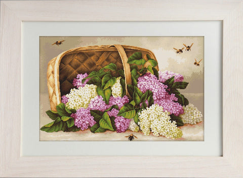 Basket of lilacs SG501HOBI.LT 🇱🇹