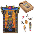 Fantasy Puzzles: Bastet Dėlionė Iš Medžio XL Dydis (600 detalių) Fantasy Puzzles - HOBI.LT 🇱🇹