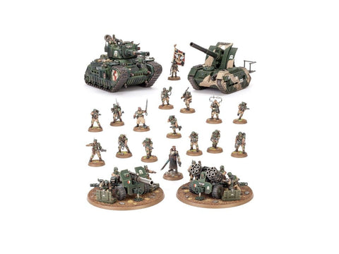 Warhammer 40,000 Astra Militarum Battleforce miniatiūrų rinkinys
