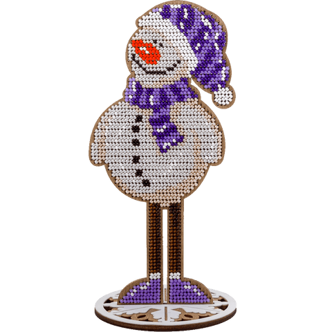 Karoliukų siuvinėjimo rinkinys ant medžio su PRECIOSA – Wonderland Crafts