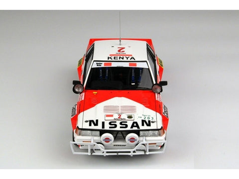 Beemax Nissan 240RS BS110 Safari Rally 1984 1/24 plastikinis modelis