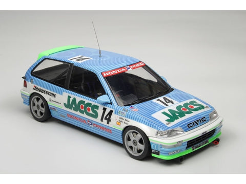 Beemax Honda Civic EF9 Gr.A 1991 JTC InterTEC 1/24 – surenkamas modelis