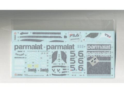 Beemax Brabham BT52 Monaco GP 1983 1/20 surenkamas modelis