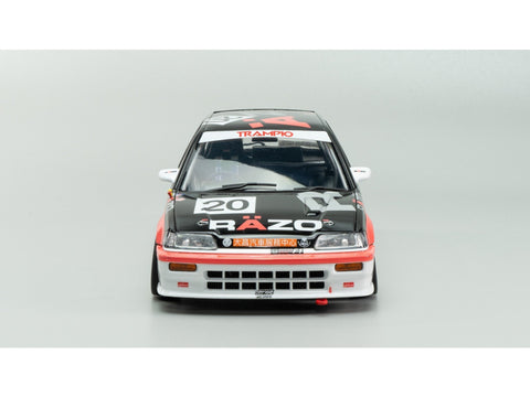 Beemax Honda Civic EF3 Gr.A Makao Guia 1989 1/24 surenkamas modelis 24032