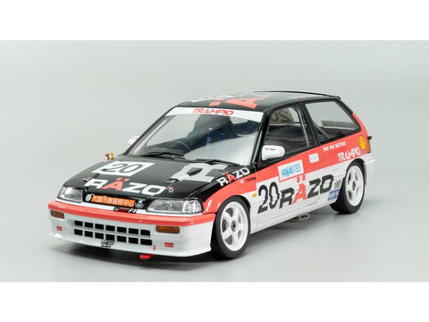 Beemax Honda Civic EF3 Gr.A Makao Guia 1989 1/24 surenkamas modelis 24032