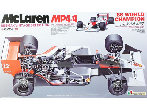Beemax McLaren MP4/4 1988 1/12 plastikinis surenkamas modelis