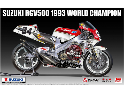Beemax Suzuki RGV500 XR79 MotoGP 1993 1/12 plastikinis modelis