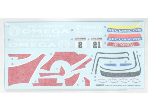 Beemax Toyota Carina E BTCC 1993 Knockhill, 1/24 plastikinis modelis
