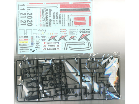 Beemax Volvo 240 Turbo 1986 Macau Guia nugalėtojas, 1/24 plastikinis rinkinys