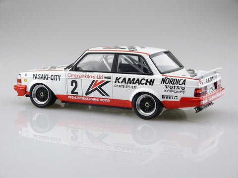 Beemax Volvo 240 Turbo 1986 Macau Guia nugalėtojas, 1/24 plastikinis rinkinys