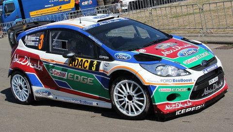 Ford Fiesta RS WRC surenkamas automobilio modelis 1/24 Belkits BEL003