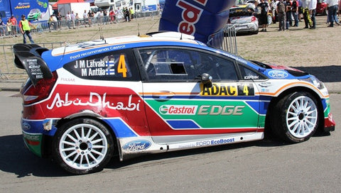 Ford Fiesta RS WRC surenkamas automobilio modelis 1/24 Belkits BEL003