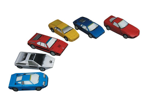 Betexa Super Car – popierinis suklijuojamas modelis 1:35 (BET269)