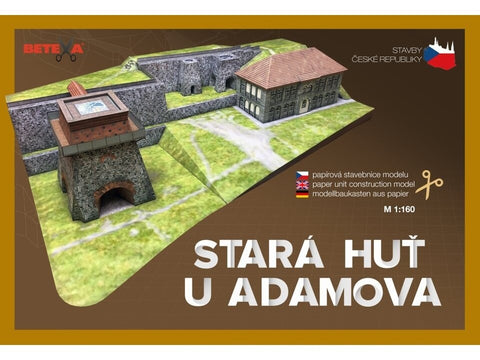 Betexa Stará huť u Adamova popierinis maketas 1:160 (BET2975)