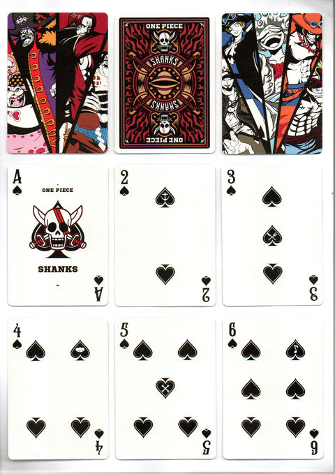 Card Mafia One Piece Shanks pokerio kortos – oficialios, kolekcininkams
