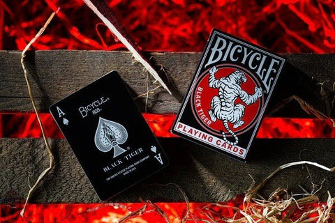 Bicycle Black Tiger revival edition žaidimo kortosHOBI.LT 🇱🇹