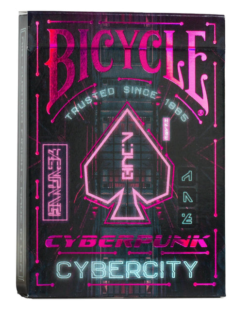 Bicycle Cyberpunk Cybercity kortosHOBI.LT 🇱🇹